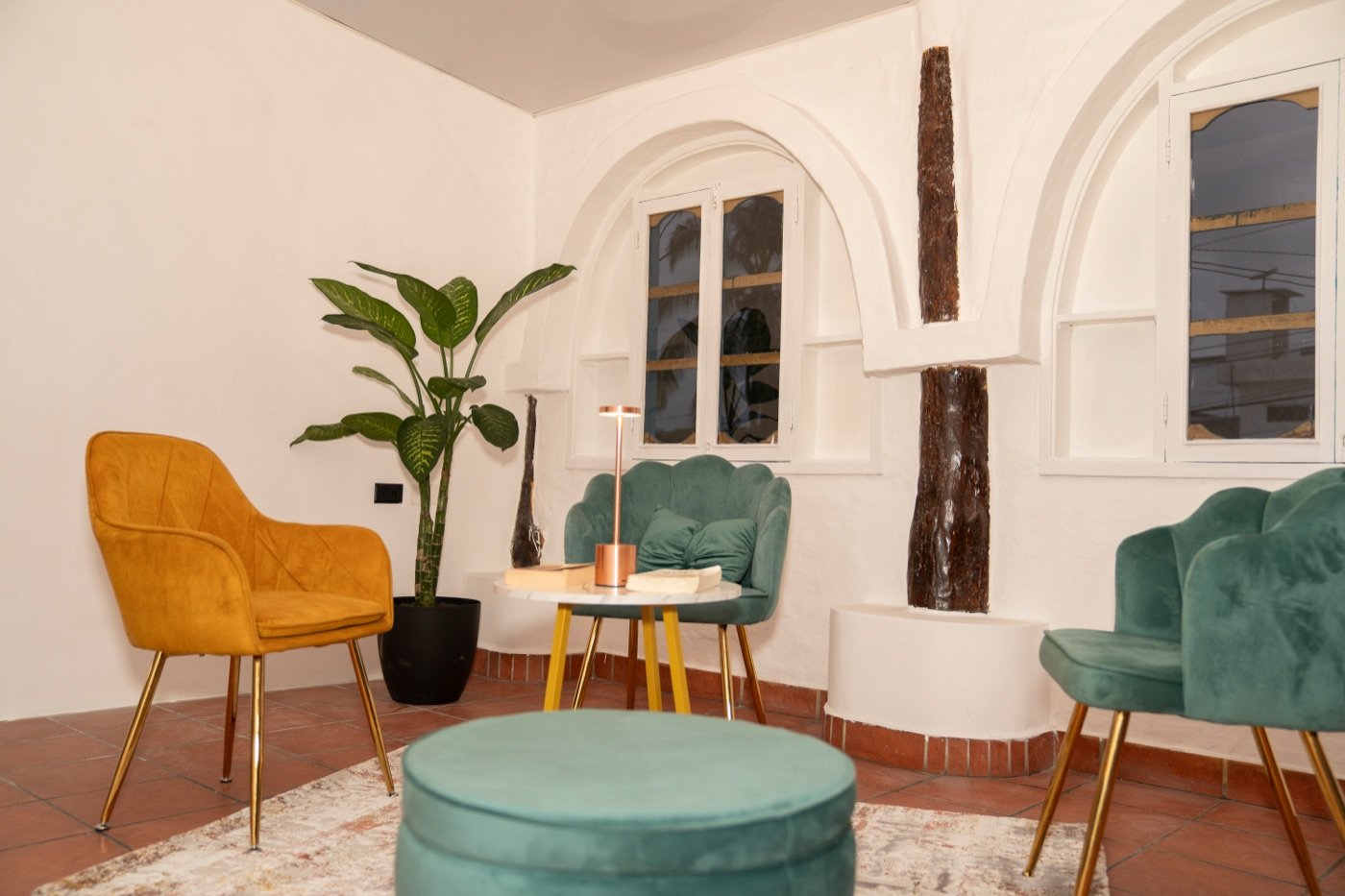 Área común Hotel Crossman